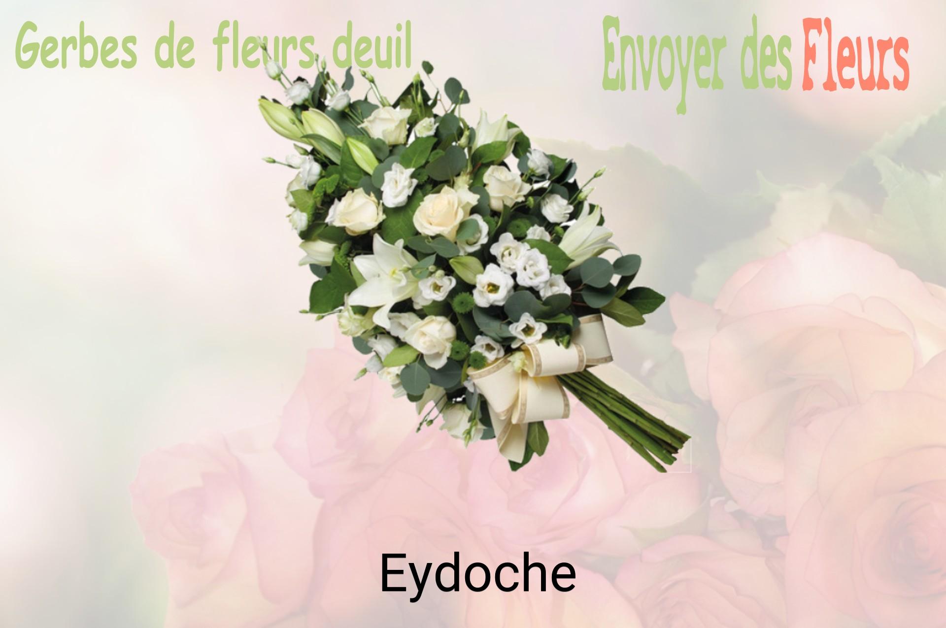 Gerbe de fleurs de deuil livrée à Eydoche